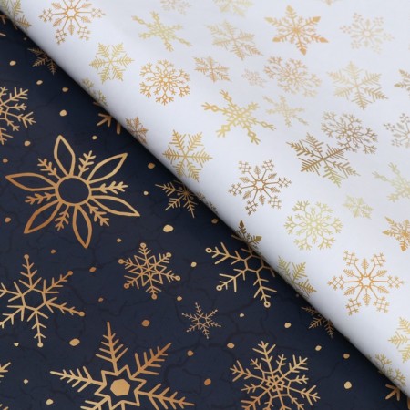 Paper Glossy "Snowflakes", bilateral, 70 x 100 cm-2