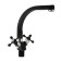Kitchen mixer Zein ZC2023, Cran-Box Brass 1/2 ", two-wound, black