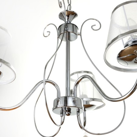 Chandelier 2425/3 E27 40W chrome 52x52x32-60 cm Bayerlux-7