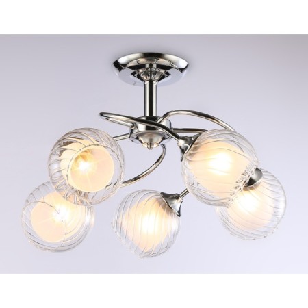 Suspended chandelier Ambrella Light, Traditional, TR3198, 5HE27, Color Chrome-2