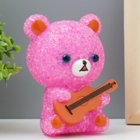 Nightmare "Bear" Led RGB from 3xlr44 mix 10x10x15.5cm Risalux-1