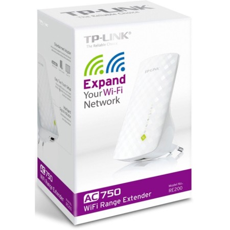 TP-Link wireless signal repeater (RE200) AC750 White-8
