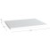 Shelf in a narrow one -door cabinet "Max", 500 × 360 × 18 mm, white color