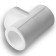 Aqualink tee, polypropylene, d = 20 mm