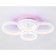 LED ceiling LED with RGB backlight and Ambrella Light, Original, FA9524, 4XLED, 92 W, 6900LUM, 3000, 6400K, white color