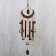 Wind Music Metal "Ganesha" 4 tubes, 5 bells 65 cm
