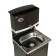 Washbuilder "Whirlwind" suite, with euns, stainless Moika, 1300 watts, 17 l, color copper
