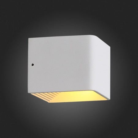 Wall lamp ST LUCE. SL455.051.01. 1x6 W, LED, 3000K, 213 LM, 10x8 cm, white color-5