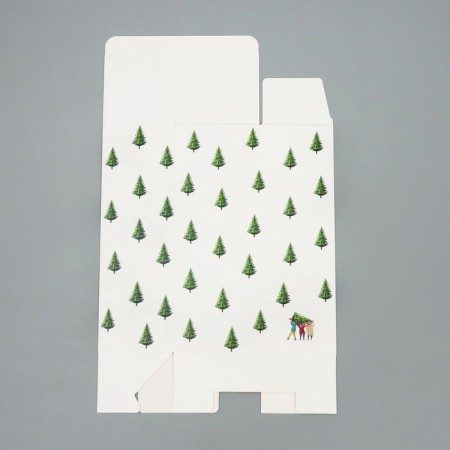 Folding box "Machine", 16 x 23 x 7.5 cm, New Year-6