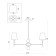 Freya FR2028PL-03N Soho chandelier, 670x670x580 mm, E14, 3x40W, Nickel color