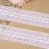 Knitted lace, 70 mm × 10 ± 1 m, fluid-white color