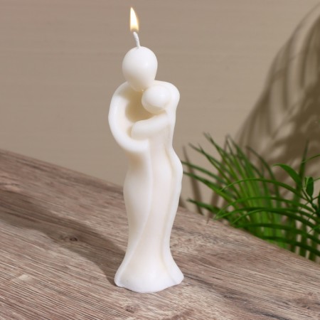 Candle "Hir" 4x4x15 cm, paraffin