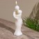 Candle "Hir" 4x4x15 cm, paraffin