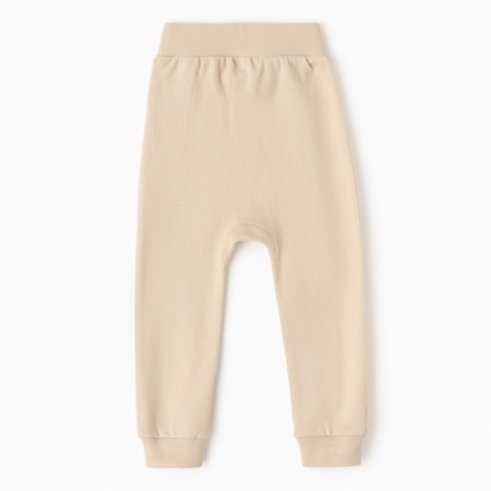 Pants children's minku "Nature", beige color, height 68-74 cm-3