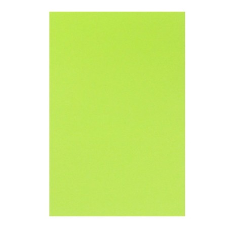 Block with a sticky edge of 51 mm x 76 mm, 100 sheets, fluorescent, green-1