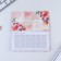 Mininer glider with tear -off sheets of "wonderful spring" ", A6, 50 sheets