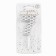 Candle in the cake on the skewer "honeycomb", the number is 7, 7 cm, silver