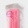 Mold Dolyana "Clock", silicone, 27.8 × 4.6 × 1.2 cm, pink color