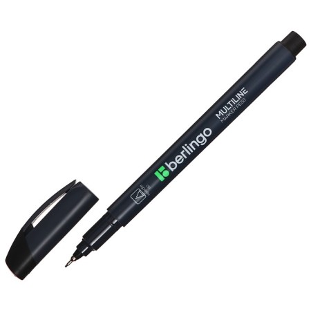 Marker for CD 0.5 mm, Berlingo, black permanent-2