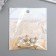 Decor for creativity plastic "Pearls with a loop" set 10 pcs 1.2x1.2x1.2 cm