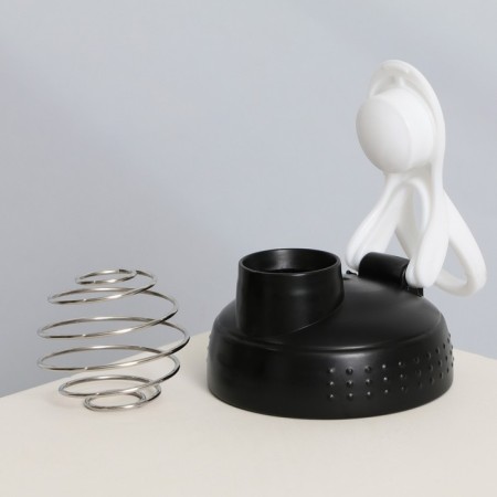 Plastic shaker “never give up”, 500 ml-4