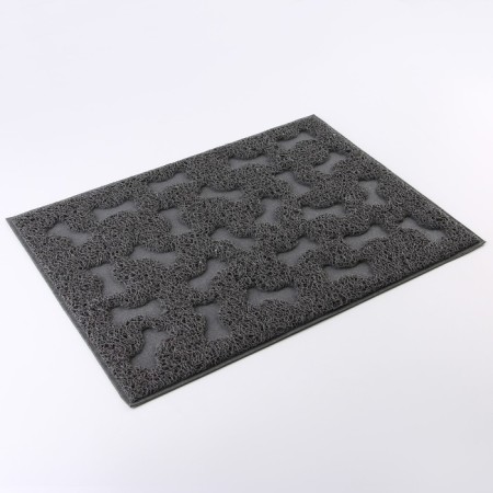 Universal rug for a bowl and a tray “Bones”, 30x40 cm, gray-4