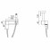 Biddor "RMS" SUS129BL-6-2, with a hygienic shower, stainless steel, black