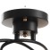 Tsota chandelier 3HE27 40W Black 38x38x28 cm Bayerlux
