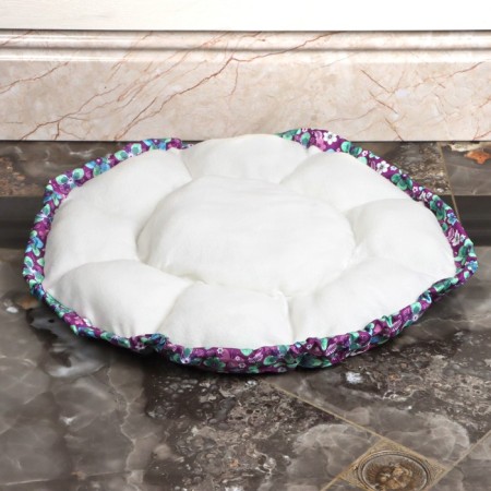 Fleet transformer lying on puffs, 50 cm, mix of flowers-1