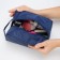 Lightning cosmetic bag, blue color