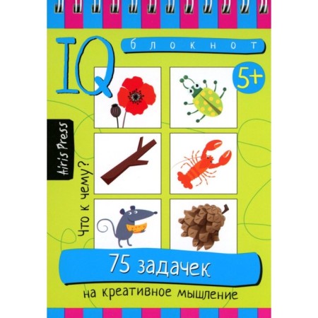 Smart notebook. 75 tasks for creative thinking. From 5 years. Frolova T.Yu.