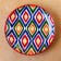 Lryagan Round Rishtan Ceramics 28cm, Atlas