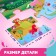 Floor Puzzle "Enchanted world princesses"