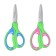 Baby scissors 15 cm, Erichkrause Combi, handles with rubber inserts, with rounded ends of blades, mix