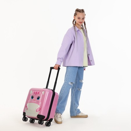 Baby suitcase 32 L (XS), Happyant, Lightning Department, Pink Color-8