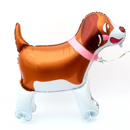 Foil figure 32 "" Dog in the collar ", on wheels