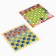 Board game 2 in 1 "dinoshak": checkers, predators and herbivores, d-2.2 cm, 31.2x31.2 cm