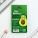 Acrylic key a keychain "Avocado", 3.5 x 10 cm
