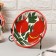 Pillage Rishtan Ceramics "Grenat", Mix, Deep, 20 cm
