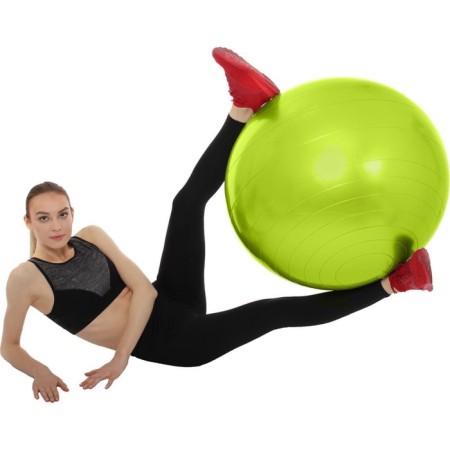 Fitball Bradex "Fitball-65" d = 65 cm, with a pump, light green-6