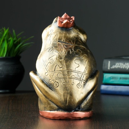 Piggy bank "Princess Frog" gold 20x16x14cm-2