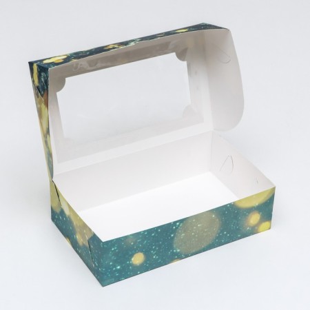 Folding box with the Winter Tale window, 25 x 15 x 7 cm-7
