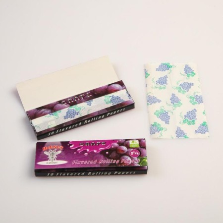 Cigarette paper, aroma "grapes", 7.6 x 4.5 cm, 50 sheets-1