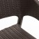 Armchair "Rattan Ola Dom", brown, 58 x 62 x 80.5 cm