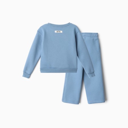 Children's costume with the basis (sweatshirt, trousers) KAFTAN Rabbit R.32 (110-116), blue-10