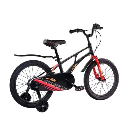 Bicycle 18 ’’ maxiscoo Air standard, black matte color-3