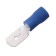 Terminal insulated RPI-P 2.5- (6.3)/RPIP 2-6-0.8 plug 6.3 mm 1.5-2.5 mm² blue Rexant 1