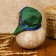 The amulet "Brown Nafanya", fisherman, 15 cm, mix