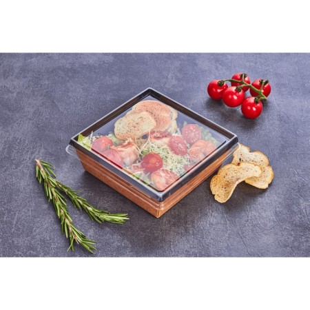 Container for confectionery, flat cover, 11 x 11 x 4.5 cm
