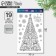 Vinyl stickers with foil "Snow Fairy Tale", 30 x 50 cm, New Year